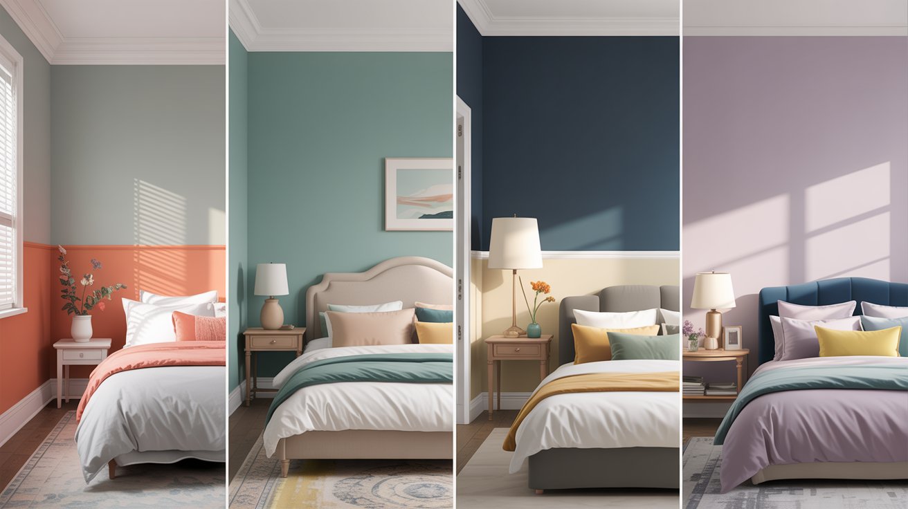 10 Best Two-Colour Combinations for Bedroom Walls to Transform Your Space